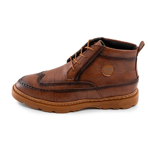 نیم بوت چرم مصنوعی مردانه Timberland اسپرت بنددار مدل 41150